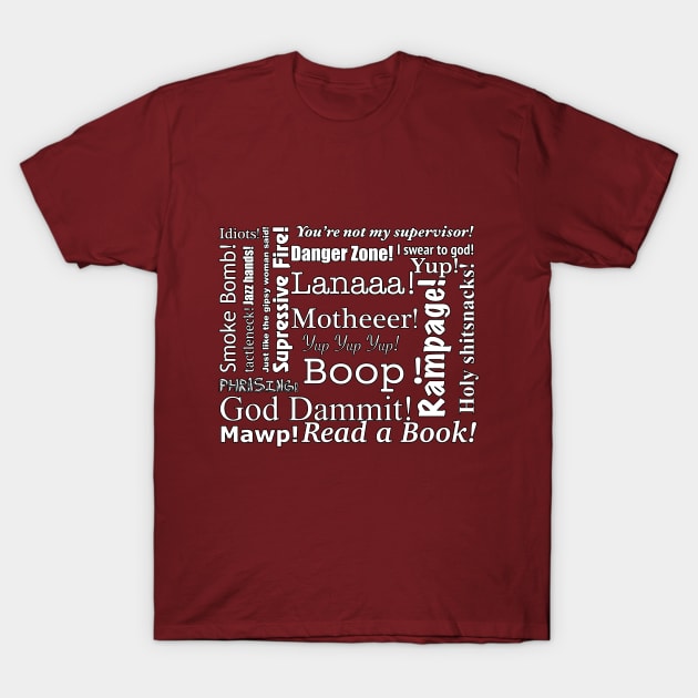 Archer best quotes Shirt T-Shirt by nickbeta